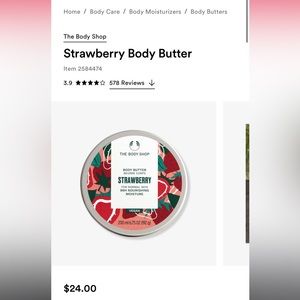 The Body Shop Strawberry Body Butter